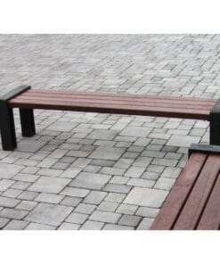 Hyde Park Recycled Plastic Bench