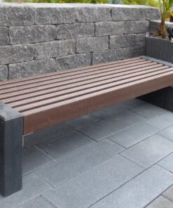 High Line Recycled Plastic Bench