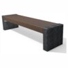 High Line Recycled Plastic Bench